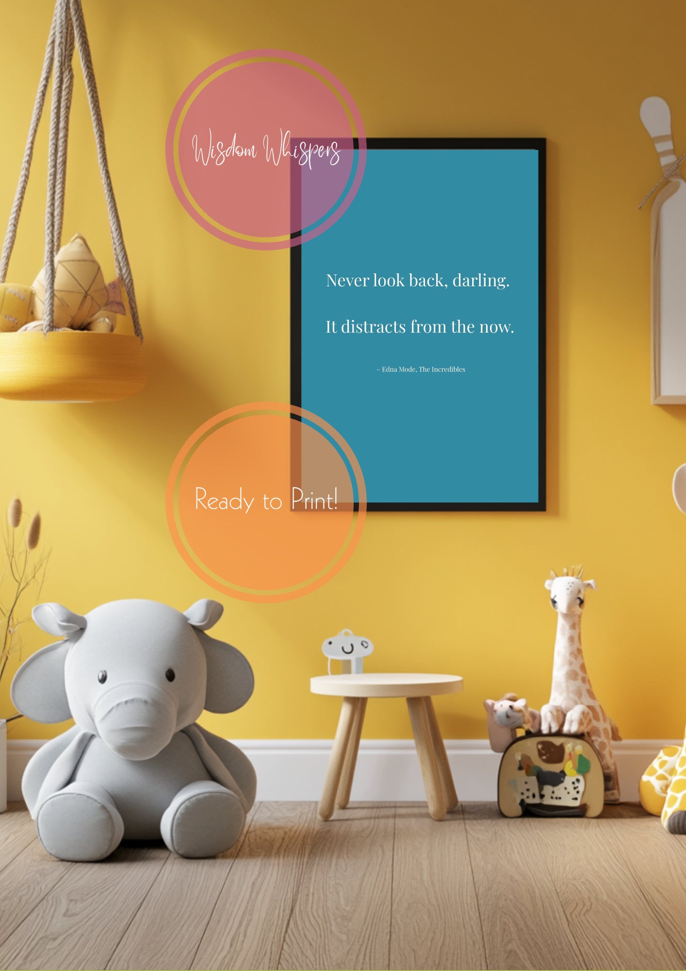 Kids Inspirational Wall Art Set – 11 Printable Motivational Posters for Bedrooms or Classrooms