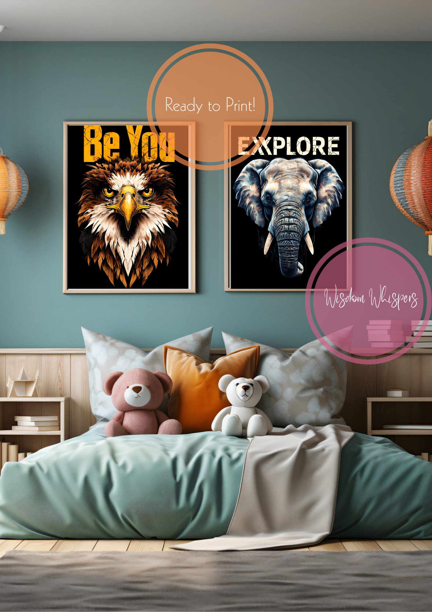 Digital Prints Bundle – Collect all 9 Adventurous Boys Poster Prints - Set 1