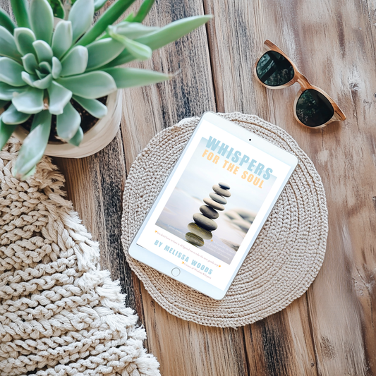 Whispers of the Soul – $1 Digital Ebook A 7-day guided journey with gentle mindset shifts, affirmations, and soulful prompts to bring peace and clarity to your everyday life. Offered at $1 to reach more hearts — one whisper at a time. 💫