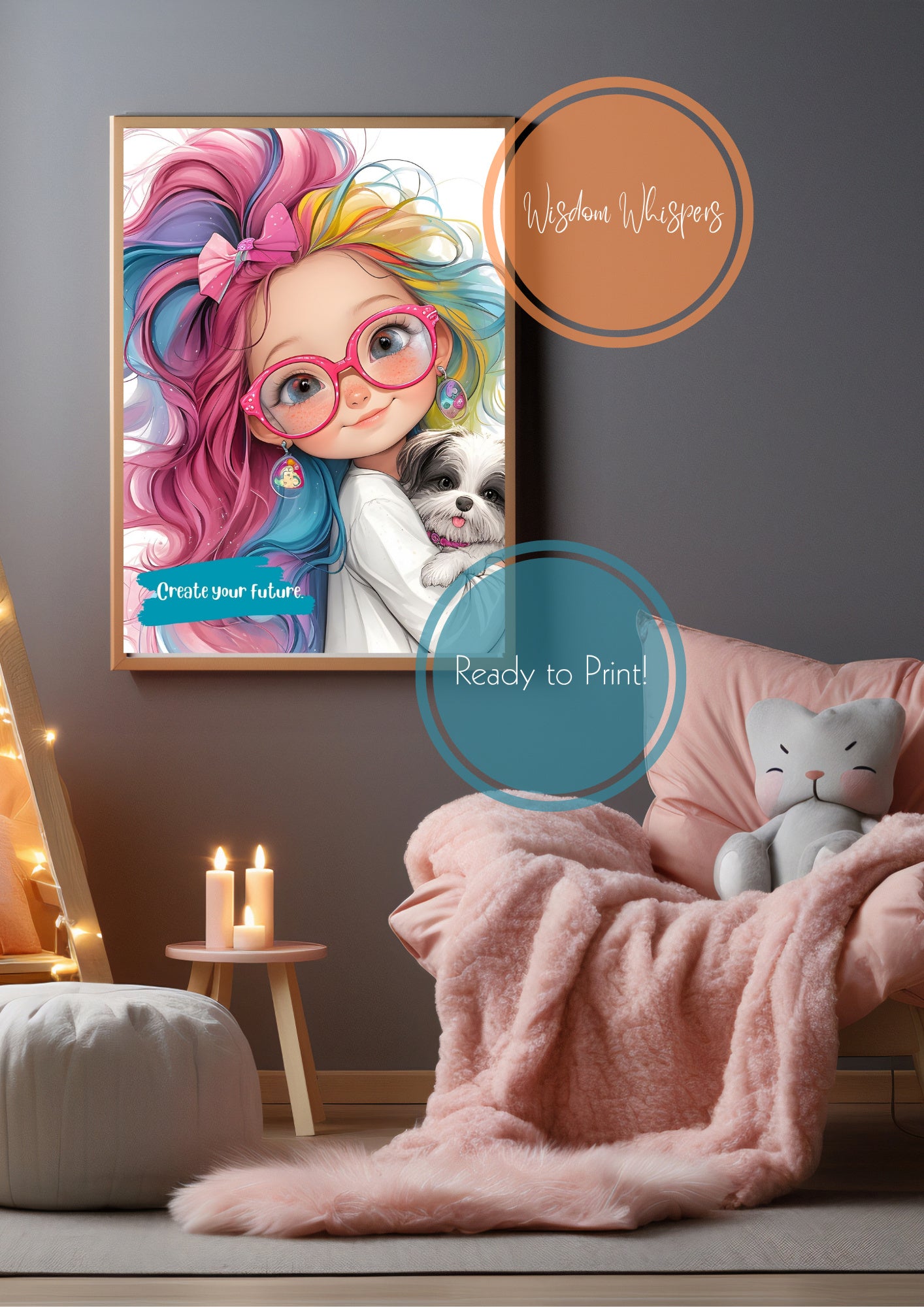 Pet-Themed Kids Affirmation Prints – Digital Quotes for Animal-Loving Classrooms or Bedrooms