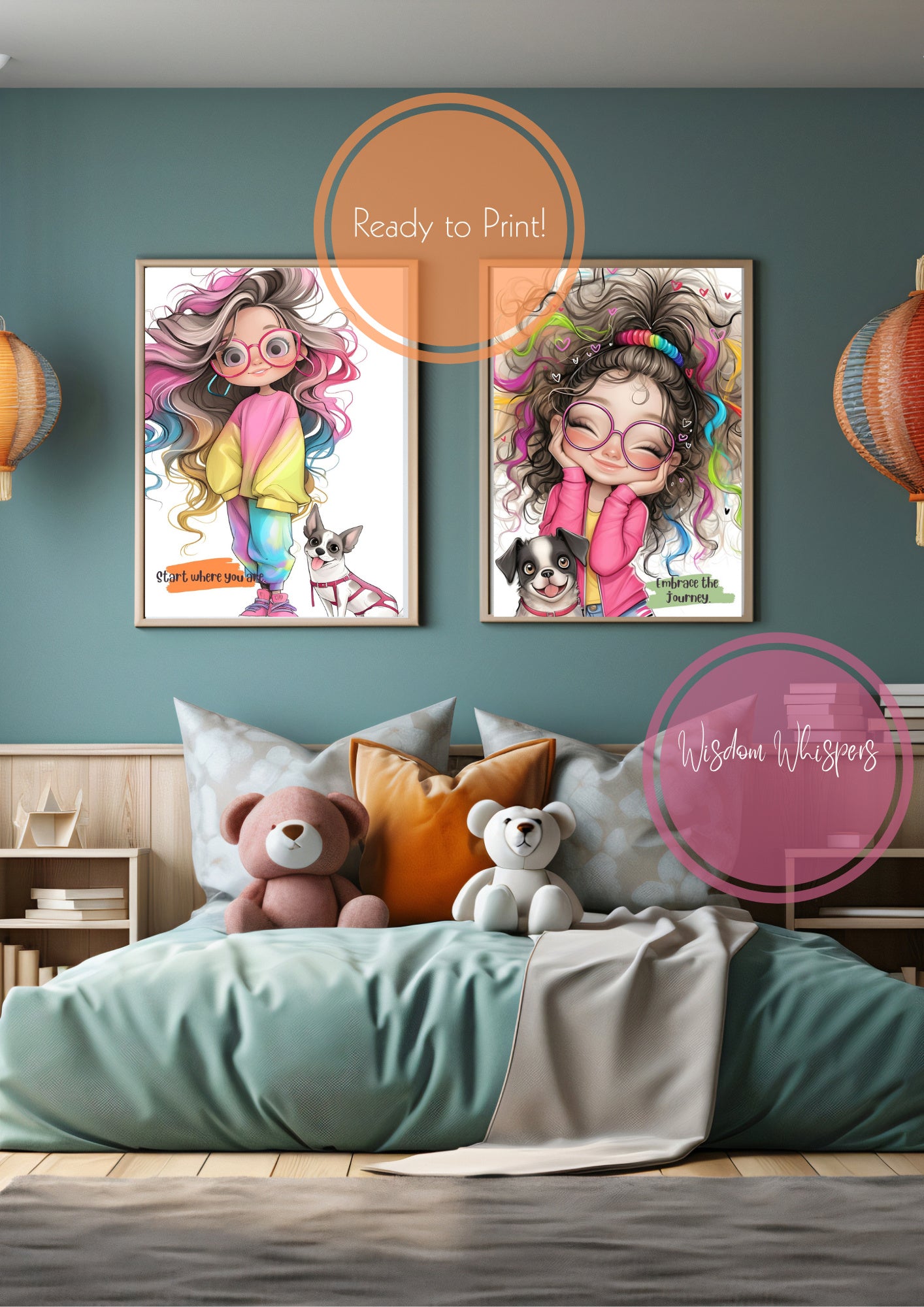 Pet-Themed Kids Affirmation Prints – Digital Quotes for Animal-Loving Classrooms or Bedrooms