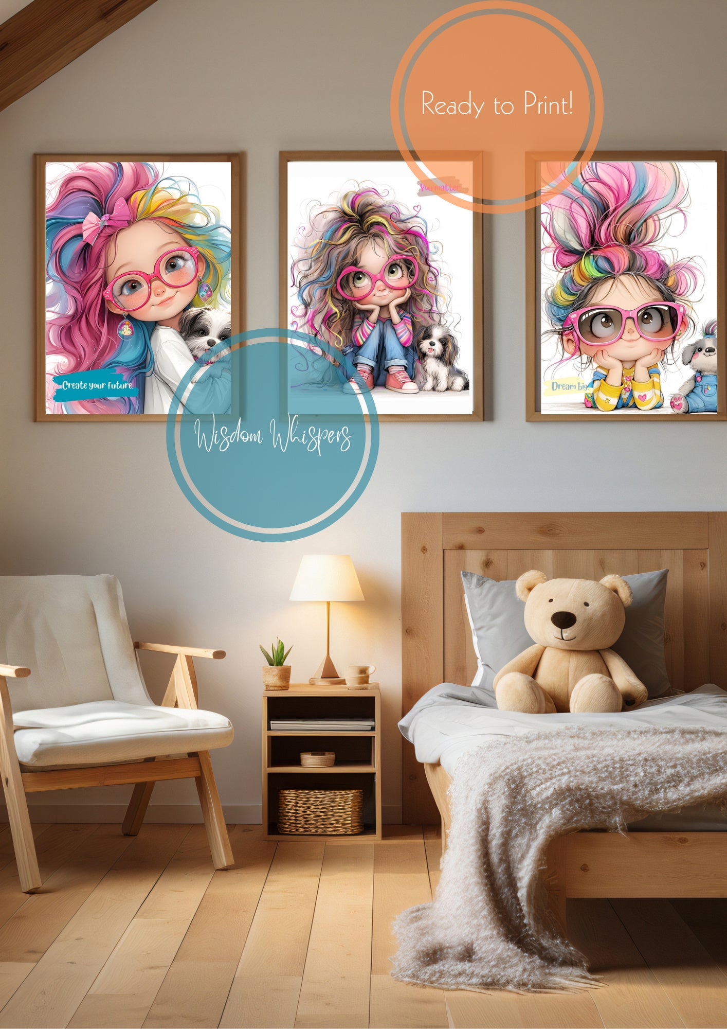 Pet-Themed Kids Affirmation Prints – Digital Quotes for Animal-Loving Classrooms or Bedrooms